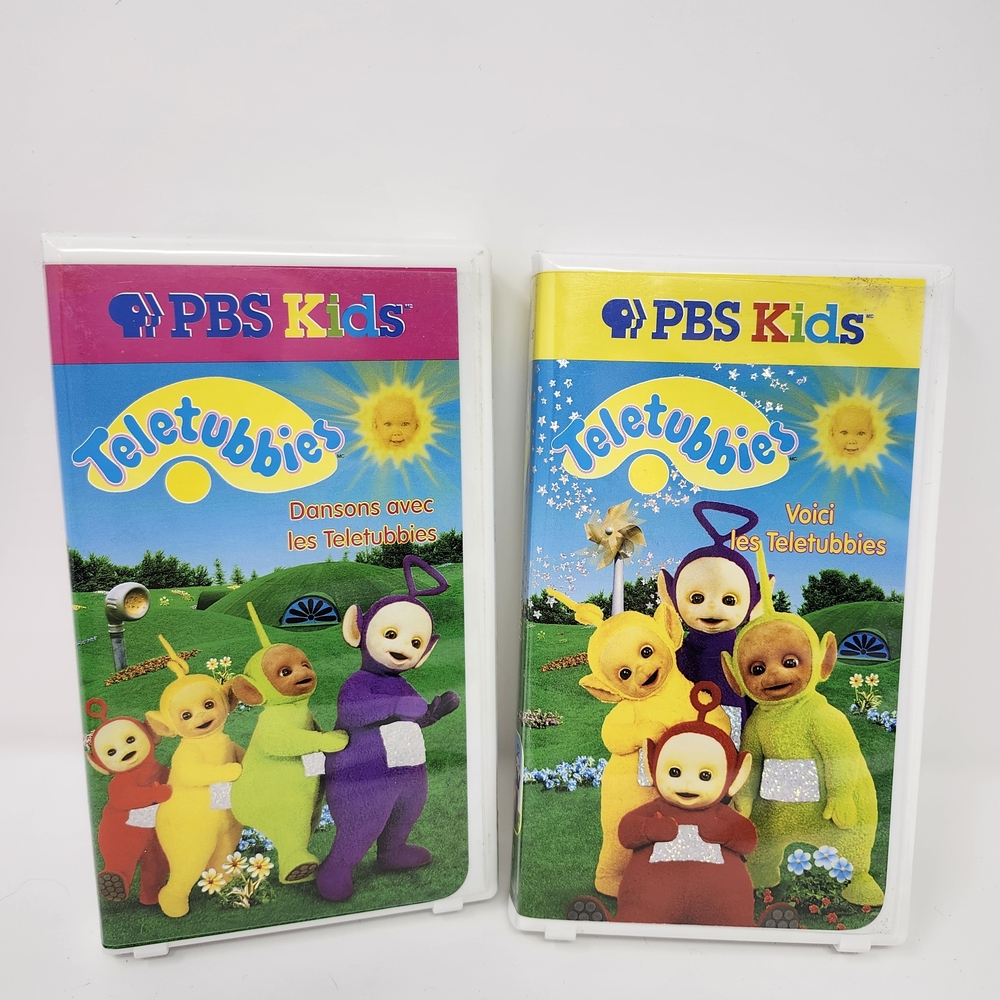 Teletubbies Lot De 2 VHS Français